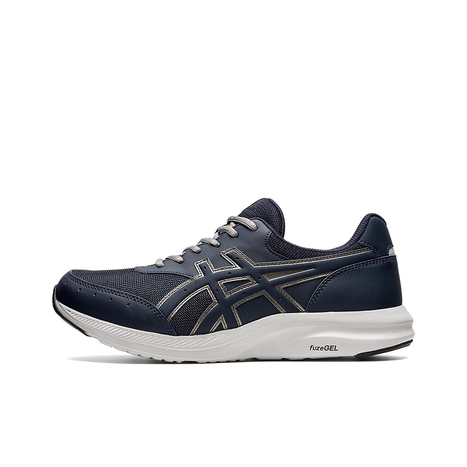 Men'S Shoes Navy Blue - Asics Gel Fun Walker 414 4E