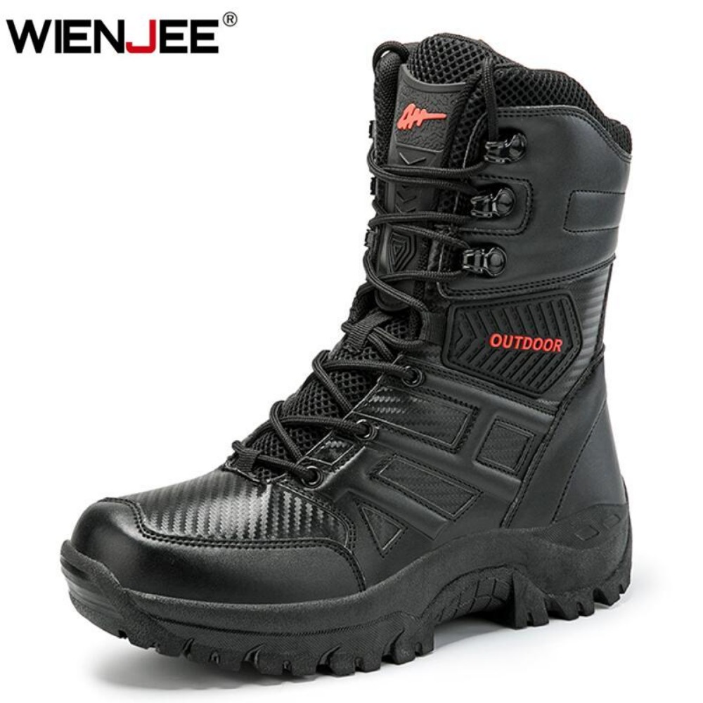 Men Shoes Branded - Stivali alti in pelle di marca