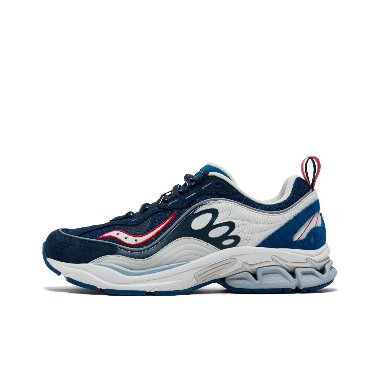 Men'S Shoes Navy Blue - Saucony x Expensive Taste GRID FUSION