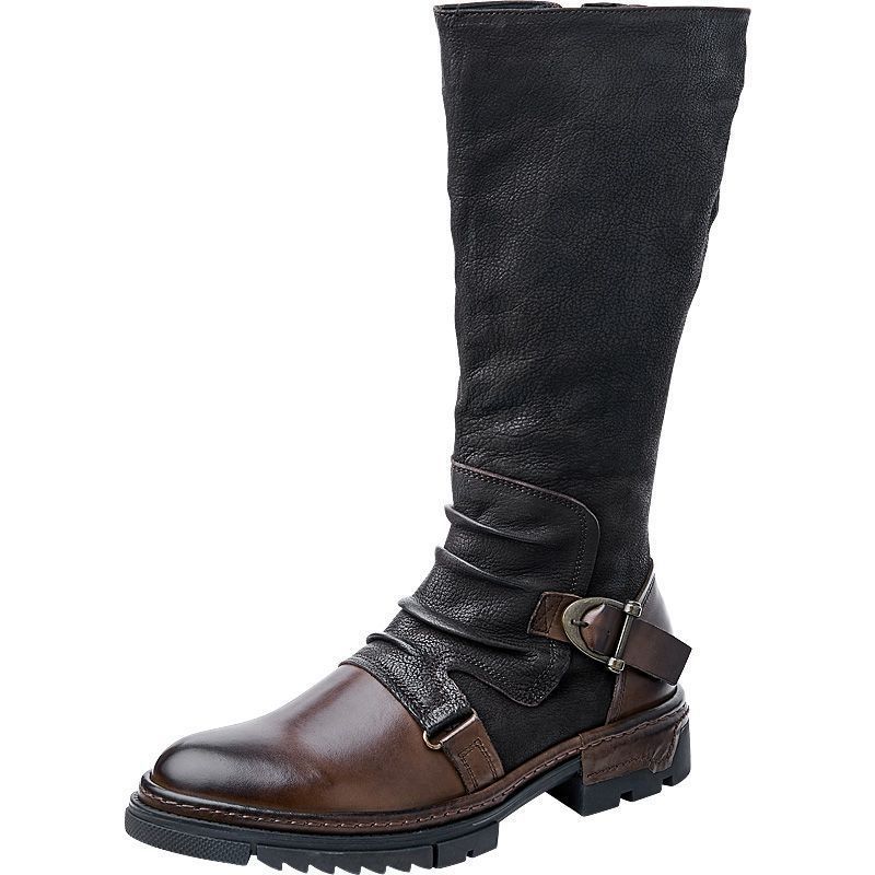 Men'S Shoes Louis Vuitton - Stivali da moto in pelle retrò