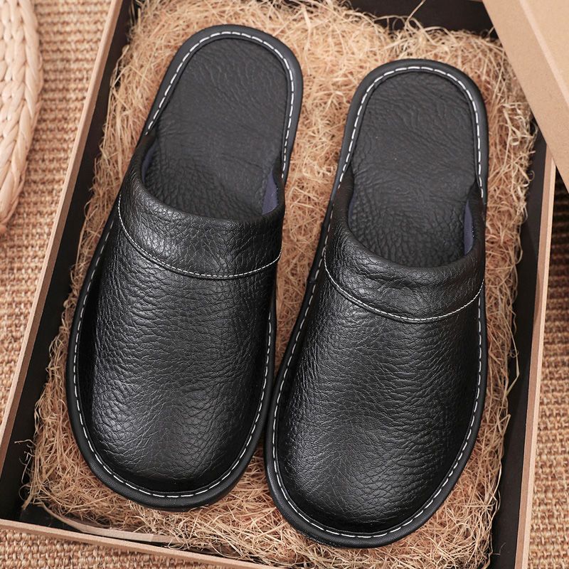 Men'S Shoes Size 42 In Us - Pantofole in Pelle per Casa Uomo