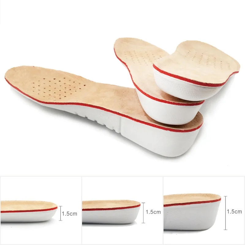 Men Shoes Outlet - 1 paio aumento di altezza soletta