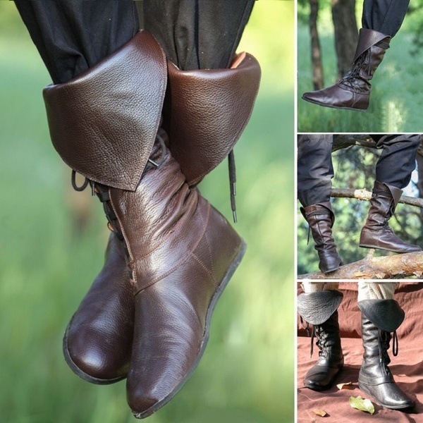 Men'S Shoes Louis Vuitton - Stivali Vittoriani Rinascimentali per Halloween, Scarpe