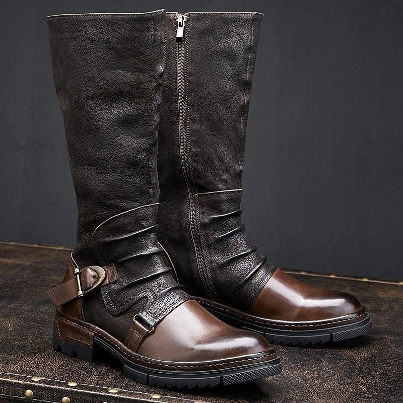 Stivali da moto in pelle retrò - Men'S Shoes Louis Vuitton recensione e prezzo
