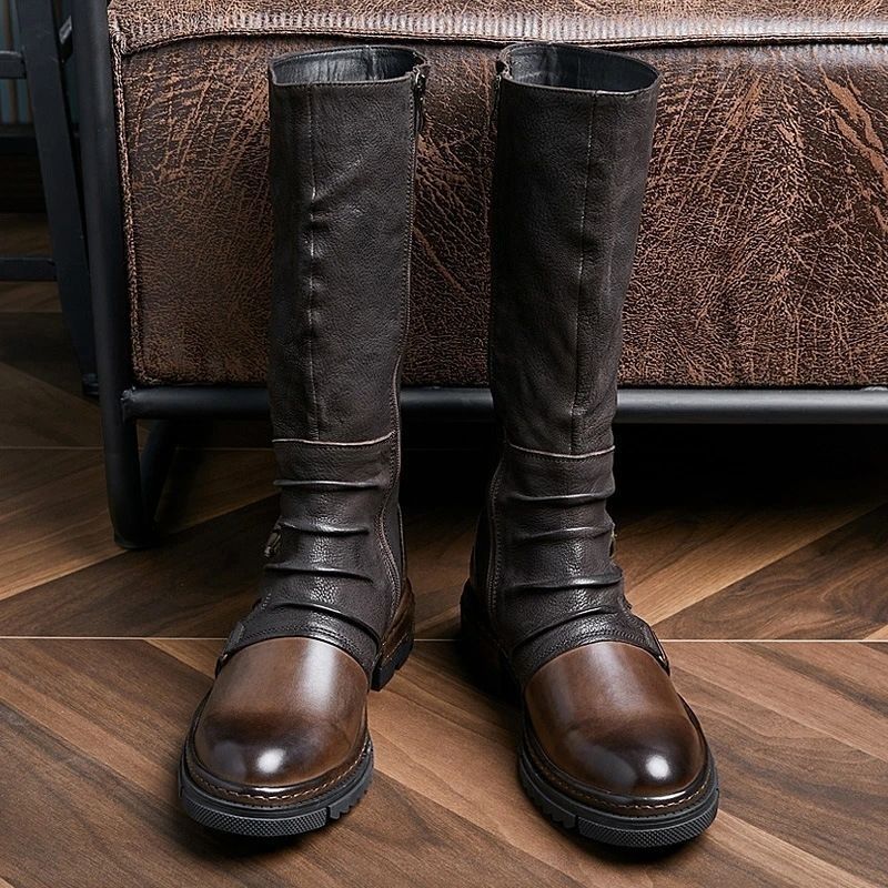 Stivali da moto in pelle retrò - Men'S Shoes Louis Vuitton recensione e prezzo