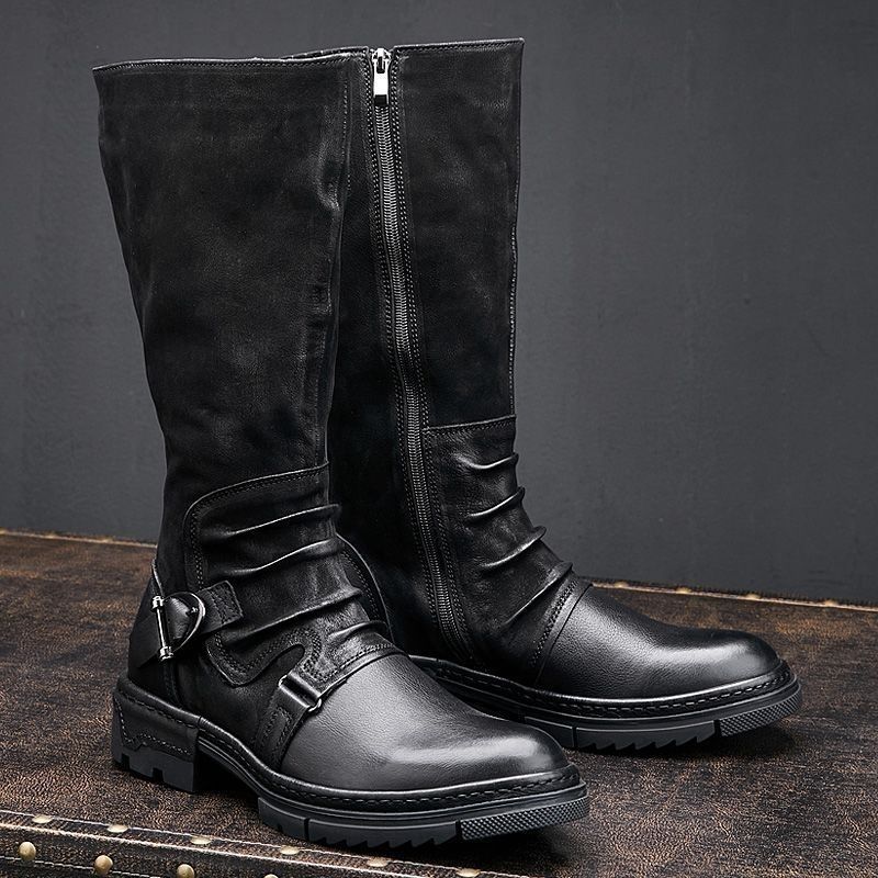 Stivali da moto in pelle retrò - Men'S Shoes Louis Vuitton recensione e prezzo
