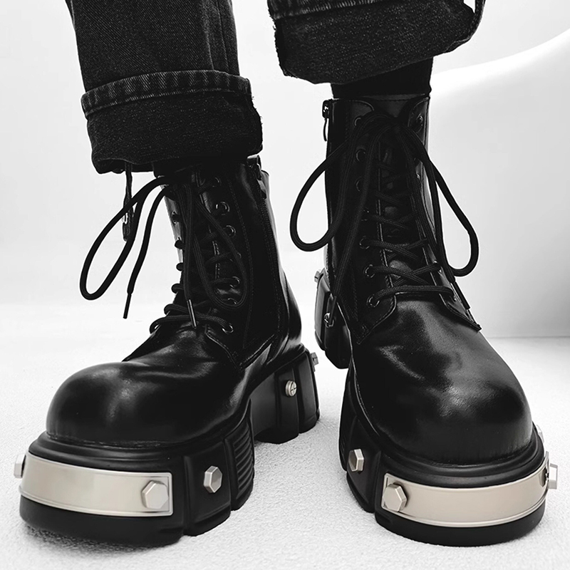 Stivali con plateau alto di de - Men Shoes Branded recensione e prezzo