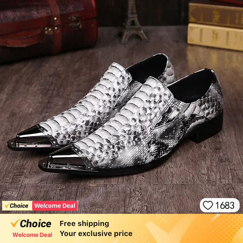 Scarpe da uomo in pelle vernic - Men'S Shoes Size 42 In Us recensione e prezzo