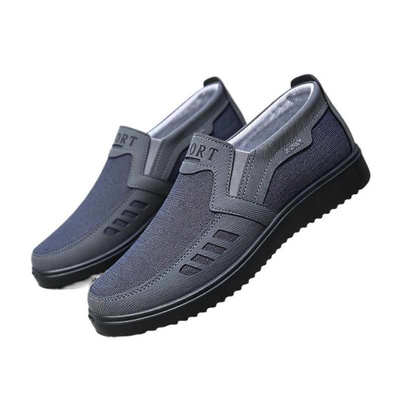 Mocassini da Uomo in Tela Slip - Men'S Shoes Comfortable Walking recensione e prezzo